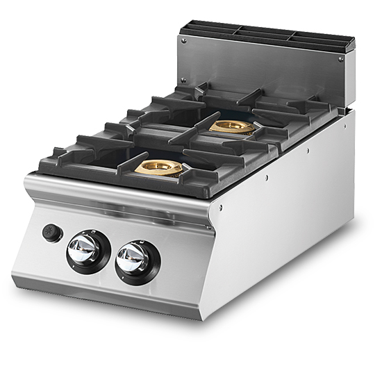 VS7040PCGST || 2 BURNERS GAS RANGE, TOP VERSION